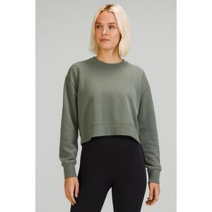 Lululemon Athletica Gray Pullover Sweatshirt Yoga Top   Women's Size Medium